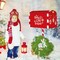 Christmas Stencils for Crafts Ornament Reusable (crafts39) 6"L x 6"W